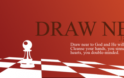 Draw Near – James 4:8 – October FB Cover Image